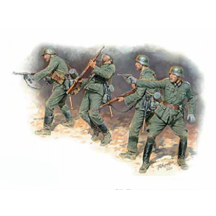 MASTER BOX 1/35 figure "Eastern Front Series. Kit № 1. German Infantry in action, 1941-1942"